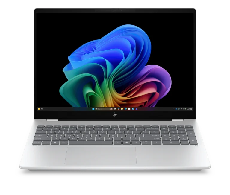 HP OmniBook 7 14 Air 14-ku0030TU, Core Ultra 5 225H, Intel Arc, 16/1 ТБ, 14" 2.8K 60 Гц OLED, Серебристый