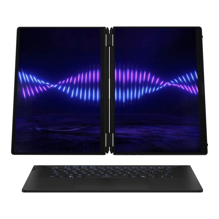 Asus ROG Zephyrus 16 Duo 2026 GX651AX (глоб. ROG Zephyrus Duo 2026), Core Ultra 9 386H, RTX 5090, 64/2 ТБ, 16" 2.5K 120 Гц OLED, Серый