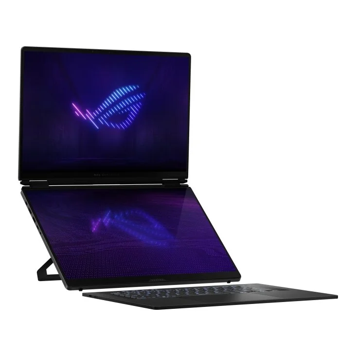 Asus ROG Zephyrus 16 Duo 2026 GX651AX (глоб. ROG Zephyrus Duo 2026), Core Ultra 9 386H, RTX 5090, 64/2 ТБ, 16″ 2.5K 120 Гц OLED, Серый