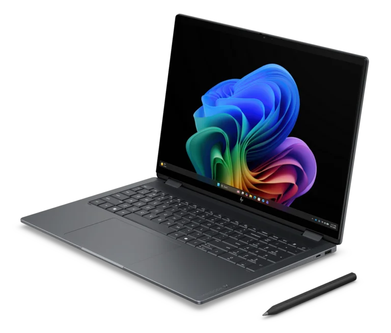 HP OmniBook X 14-kb0004TU 2026 (глоб. OmniBook X Flip 14), Core Ultra 7 356H, Intel Arc, 32/1 ТБ, 14″ 2.8K 120 Гц OLED, Серый + стилус