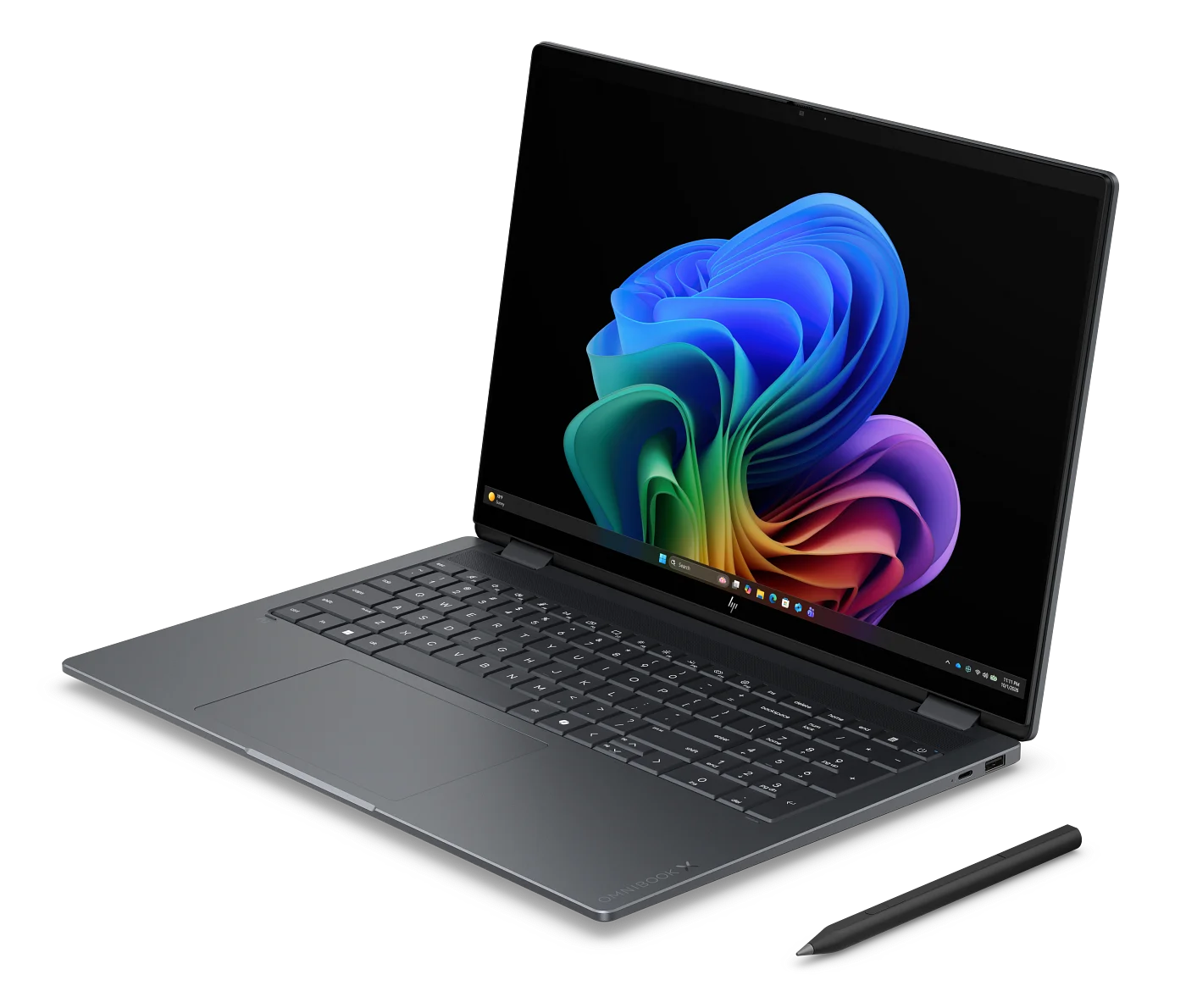 HP OmniBook X Flip 16 серый