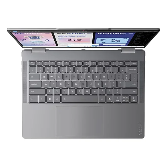 Lenovo Yoga 360 14 2025 (глоб. Yoga 7i 2-in-1 Gen 10), Core Ultra 7 258V, Intel Arc, 32/1 ТБ, 14″ 2.8K 120 Гц OLED, Серебристый