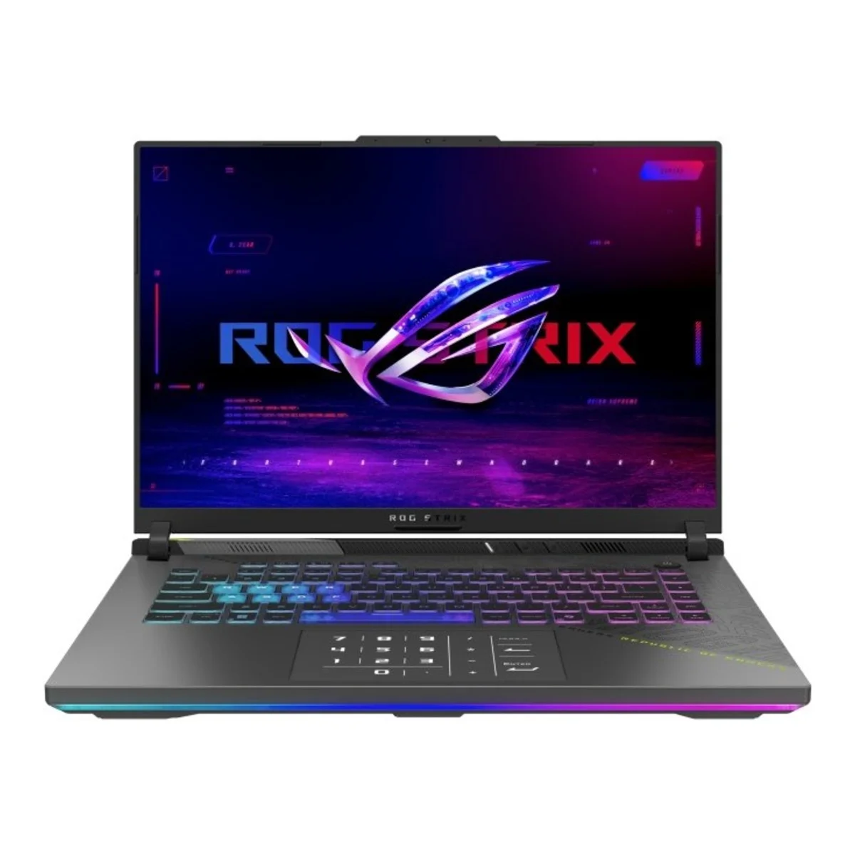 Asus ROG Strix G16 2025, Ryzen 9 9955HX, RTX 5070 Ti, 32/1 ТБ, 16" 2.5K 240 Гц, Чёрный