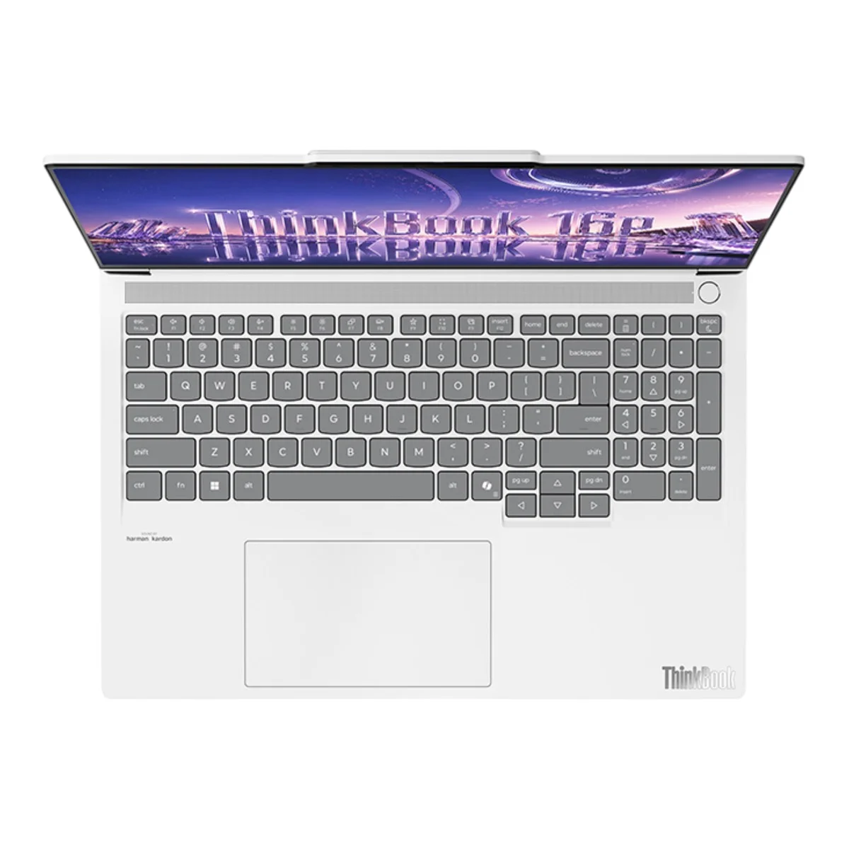 Lenovo ThinkBook 16p 2026 (глоб. ThinkBook 16p G6 IAX), Core Ultra 9 290HX+, RTX 5070, 32/1 ТБ, 16" 2.5K 240 Гц, Белый — изображение 2