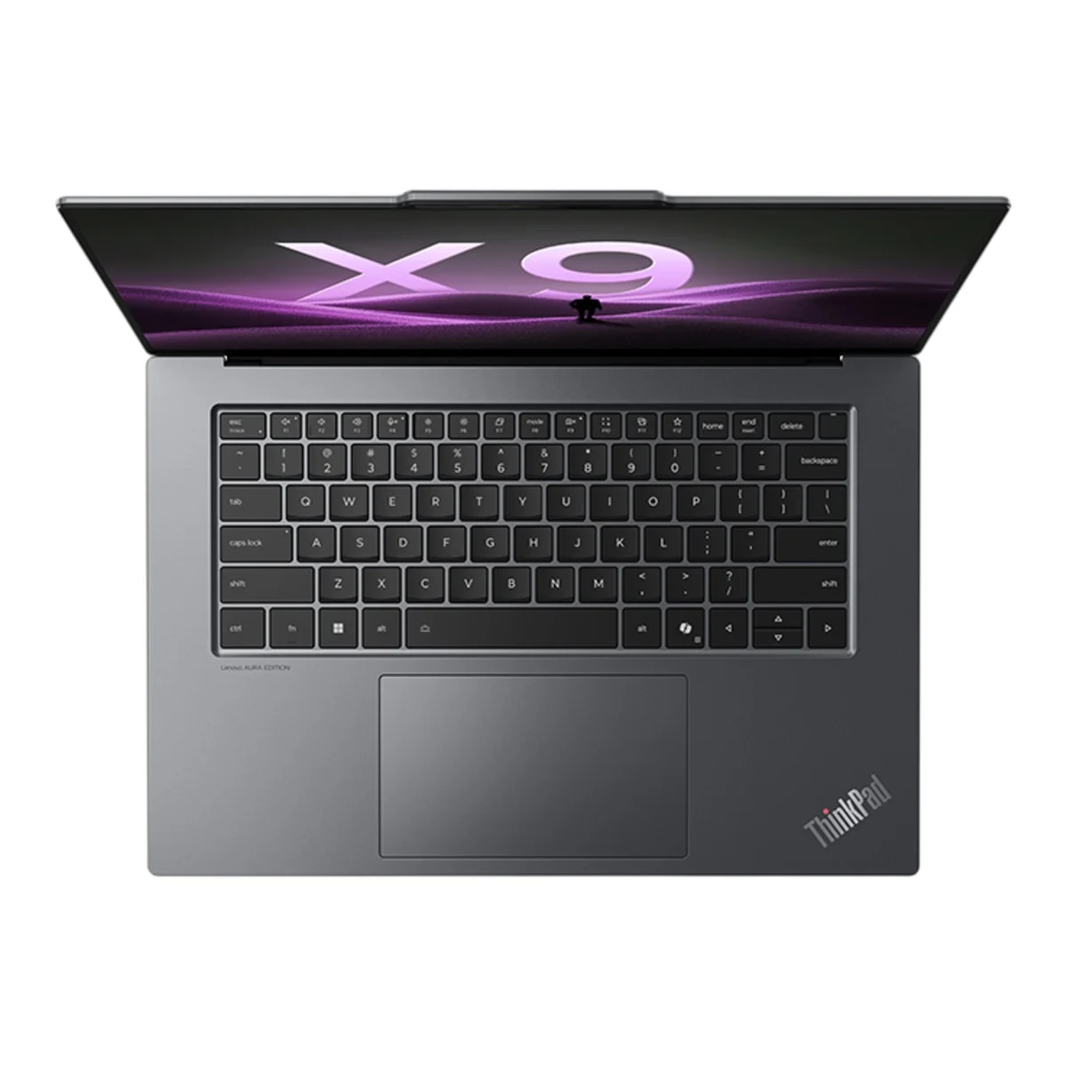 Lenovo ThinkPad X9 15 Aura 2025, Core Ultra 9 288V, Intel Arc, 32/2 ТБ, 15.3" 2.8K 120 Гц OLED, Серый — изображение 3