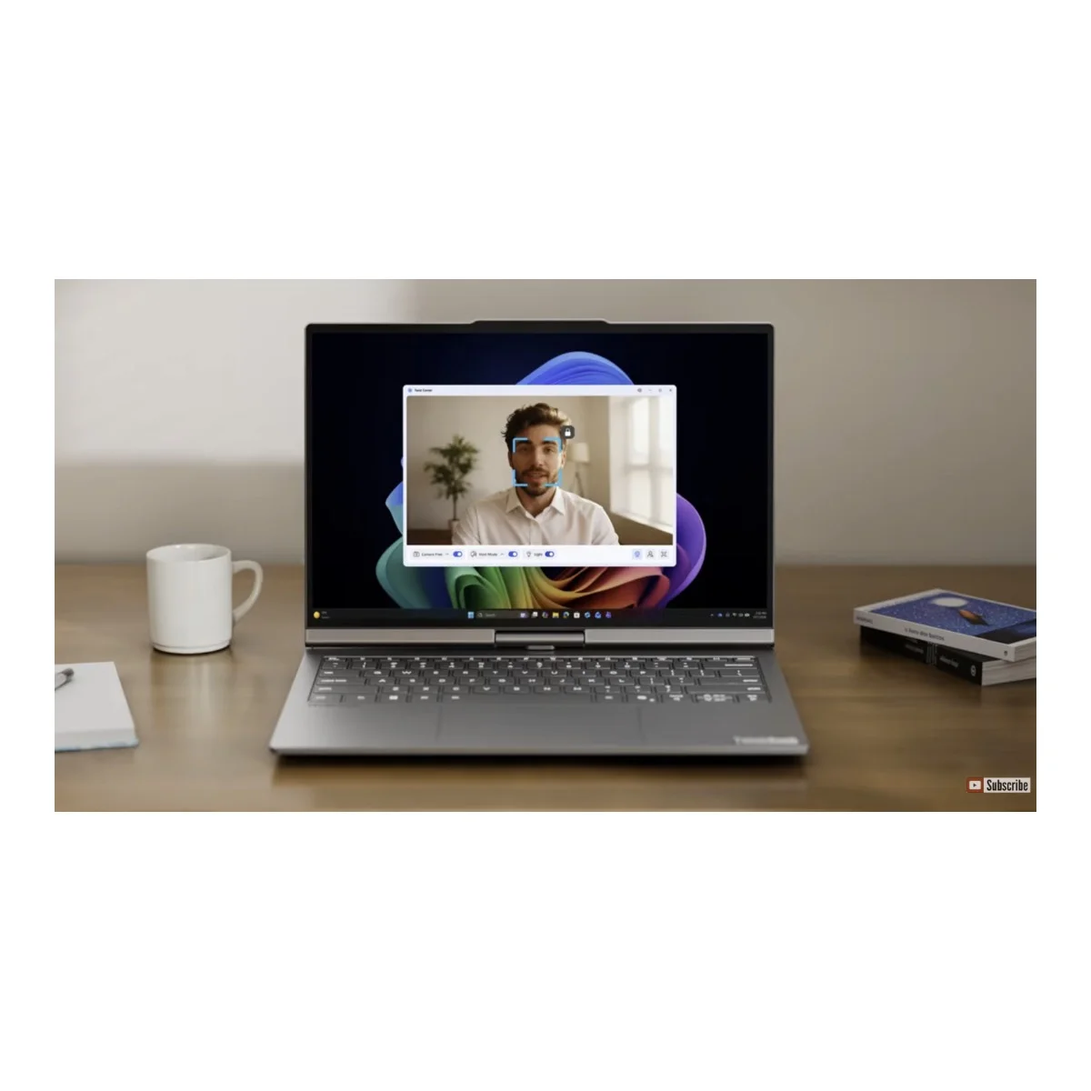 Lenovo ThinkBook Plus 2026 (глоб. ThinkBook Plus Gen 7 Auto Twist), Core Ultra X7 358H, Intel Arc, 32/1 ТБ, 14" 2.8K 120 Гц OLED, Серый — изображение 3