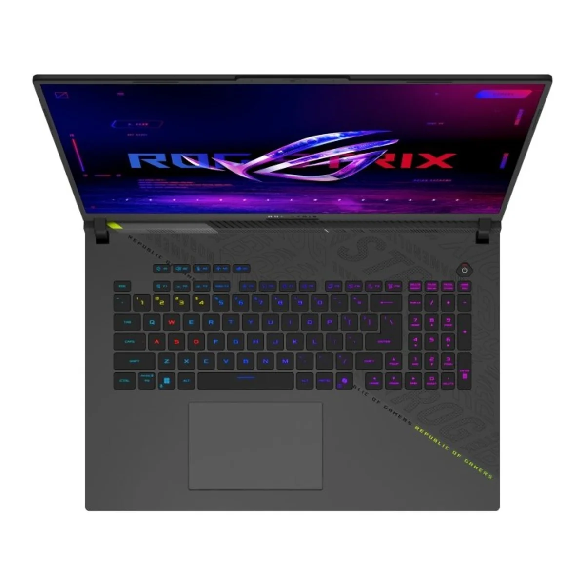 Asus ROG Strix G18 2025 G815LW, Core Ultra 9 290HX, RTX 5080, 32/1 ТБ, 18" 2.5K 300 Гц, Чёрный — изображение 3