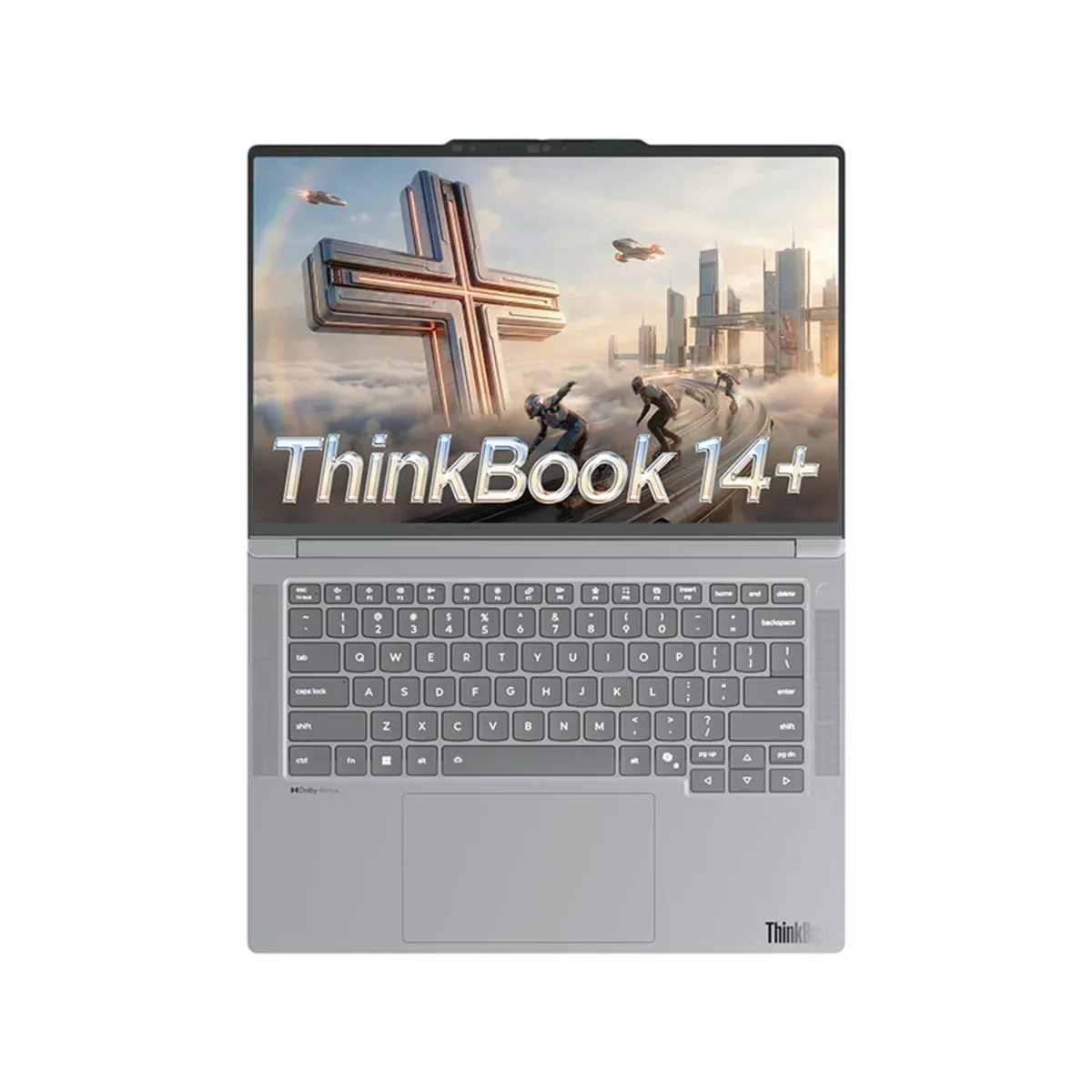 Lenovo ThinkBook 14+ 2026, Ryzen AI 7 450, Radeon, 32/1 ТБ, 14.5" 3K 120 Гц, Серый — изображение 3