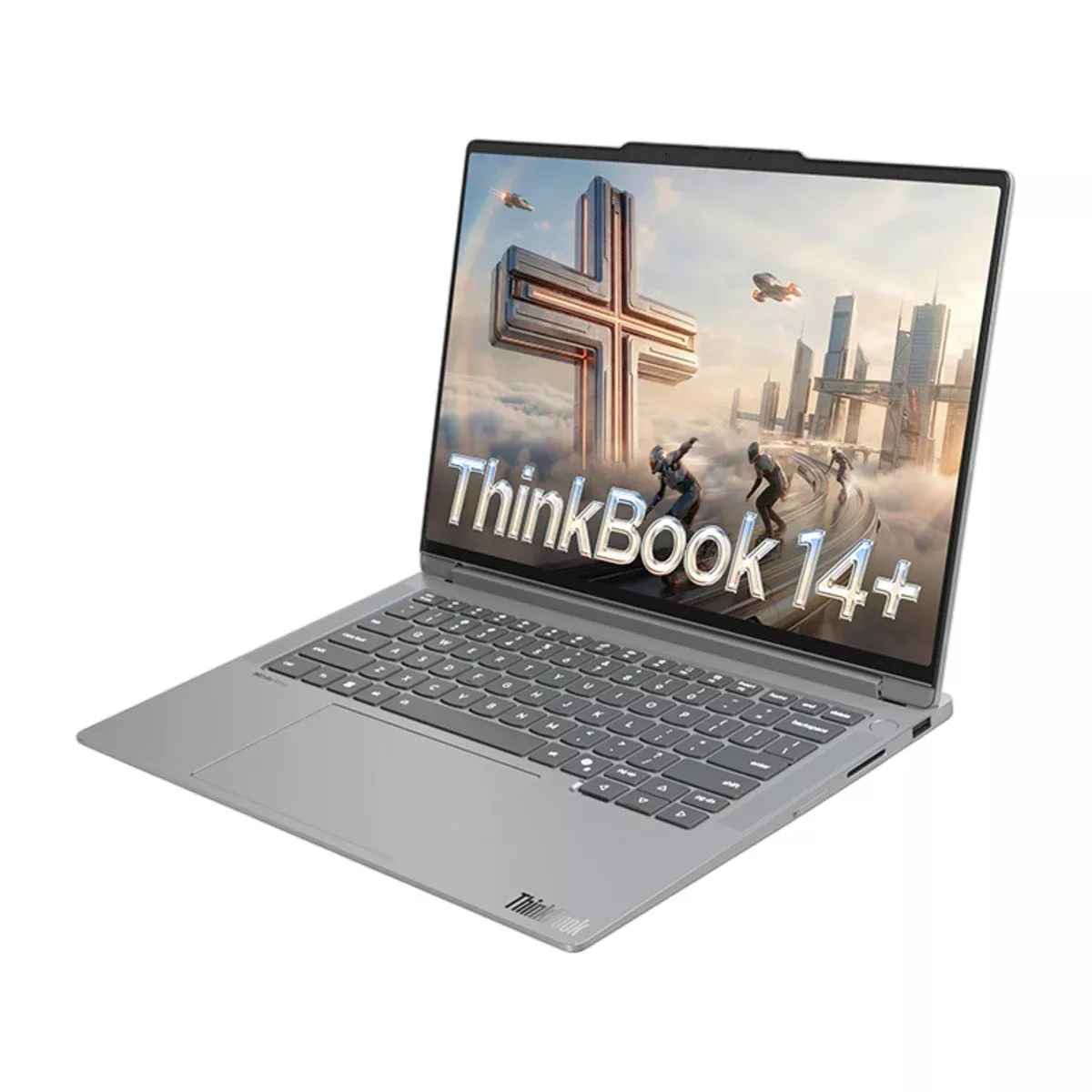 Lenovo ThinkBook 14+ 2026, Ryzen AI 7 450, Radeon, 32/1 ТБ, 14.5" 3K 120 Гц, Серый — изображение 4