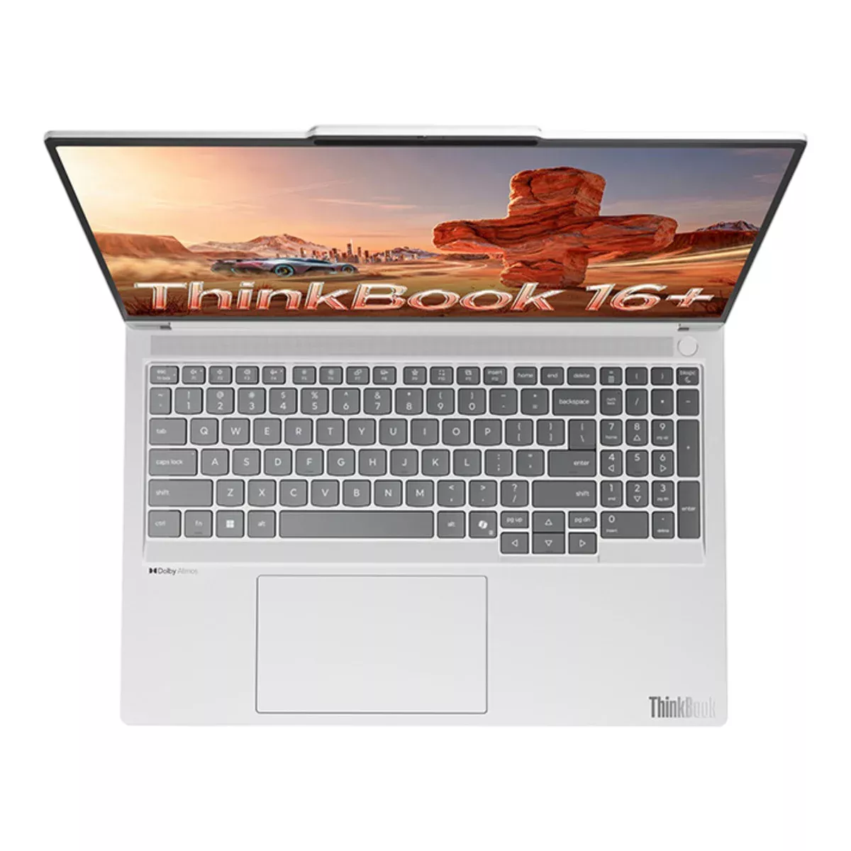 Lenovo ThinkBook 16+ 2026 (глоб. ThinkBook 16 G8+ IPH), Core Ultra 5 338H, Intel Arc, 32/1 ТБ, 16" 3.2K 165 Гц, Белый — изображение 3