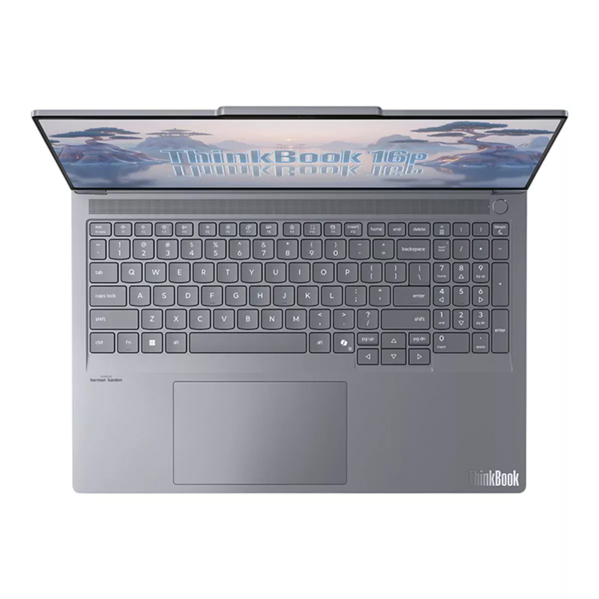 Lenovo ThinkBook 16p 2026 (глоб. ThinkBook 16p G6 IAX), Core Ultra 7 251HX, RTX 5060, 16/1 ТБ, 16" 2.5K 240 Гц, Серый — изображение 2
