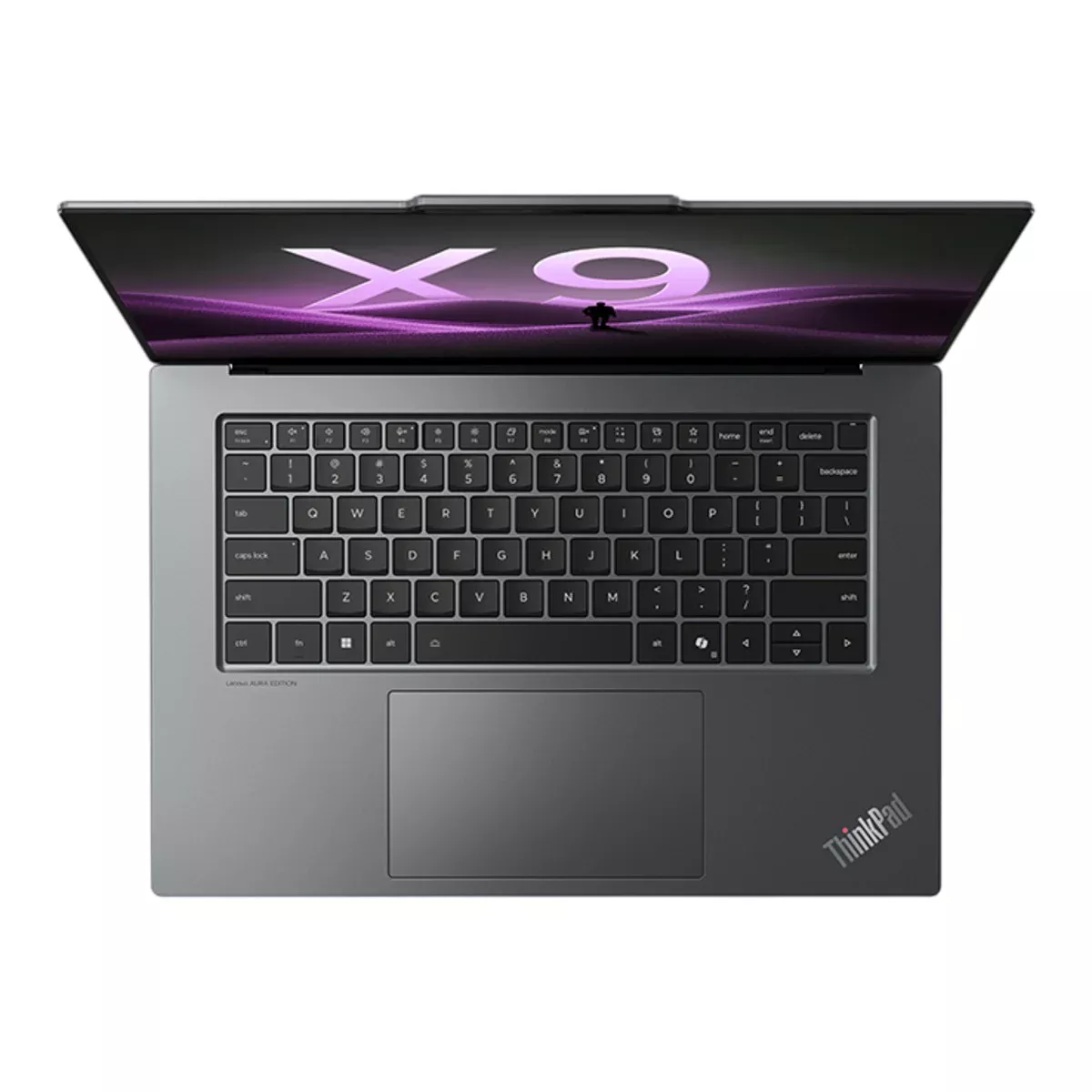 Lenovo ThinkPad X9 15 Aura 2025, Core Ultra 9 288V, Intel Arc, 32/2 ТБ, 15.3" 2.8K 120 Гц OLED, Серый — изображение 3