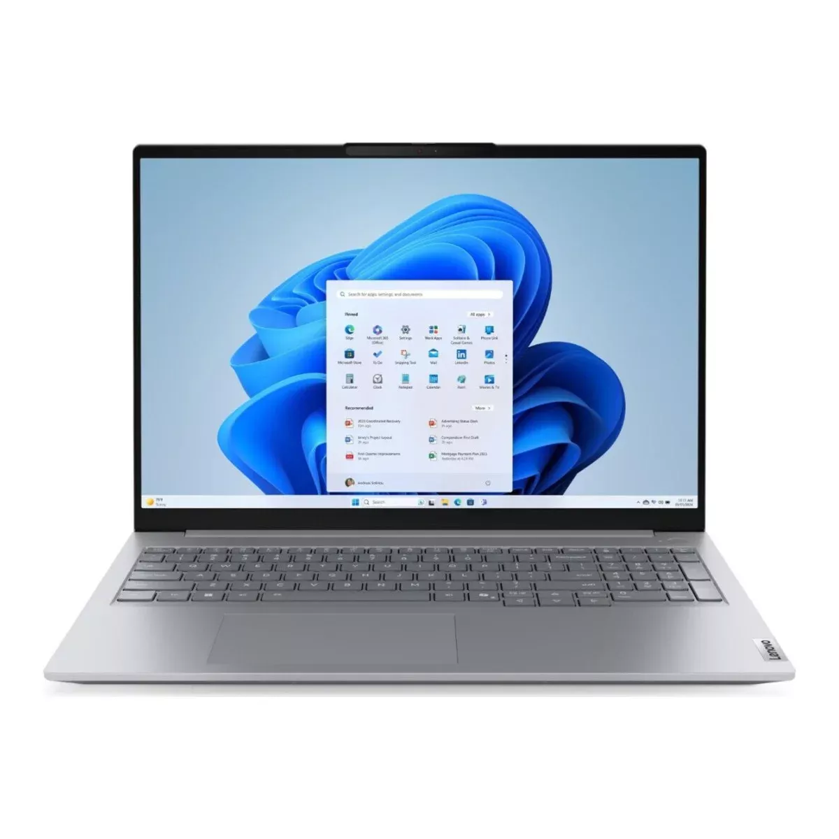 Lenovo ThinkBook 16 2026, Core Ultra 7 356H, Intel Arc, 16/1 ТБ, 16" 2.8K 120 Гц, Серый