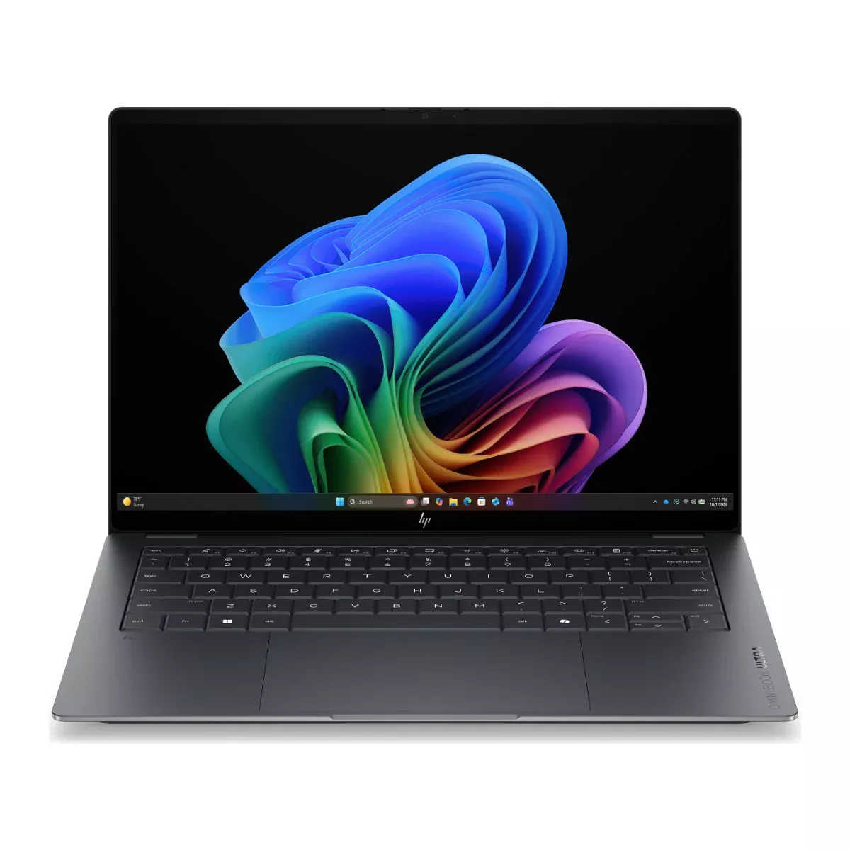 HP OmniBook Ultra 14-kd0225TU 2026, Core Ultra 7 356H, Intel Arc, 32/1 ТБ, 14" 2.8K 120 Гц OLED, Серый