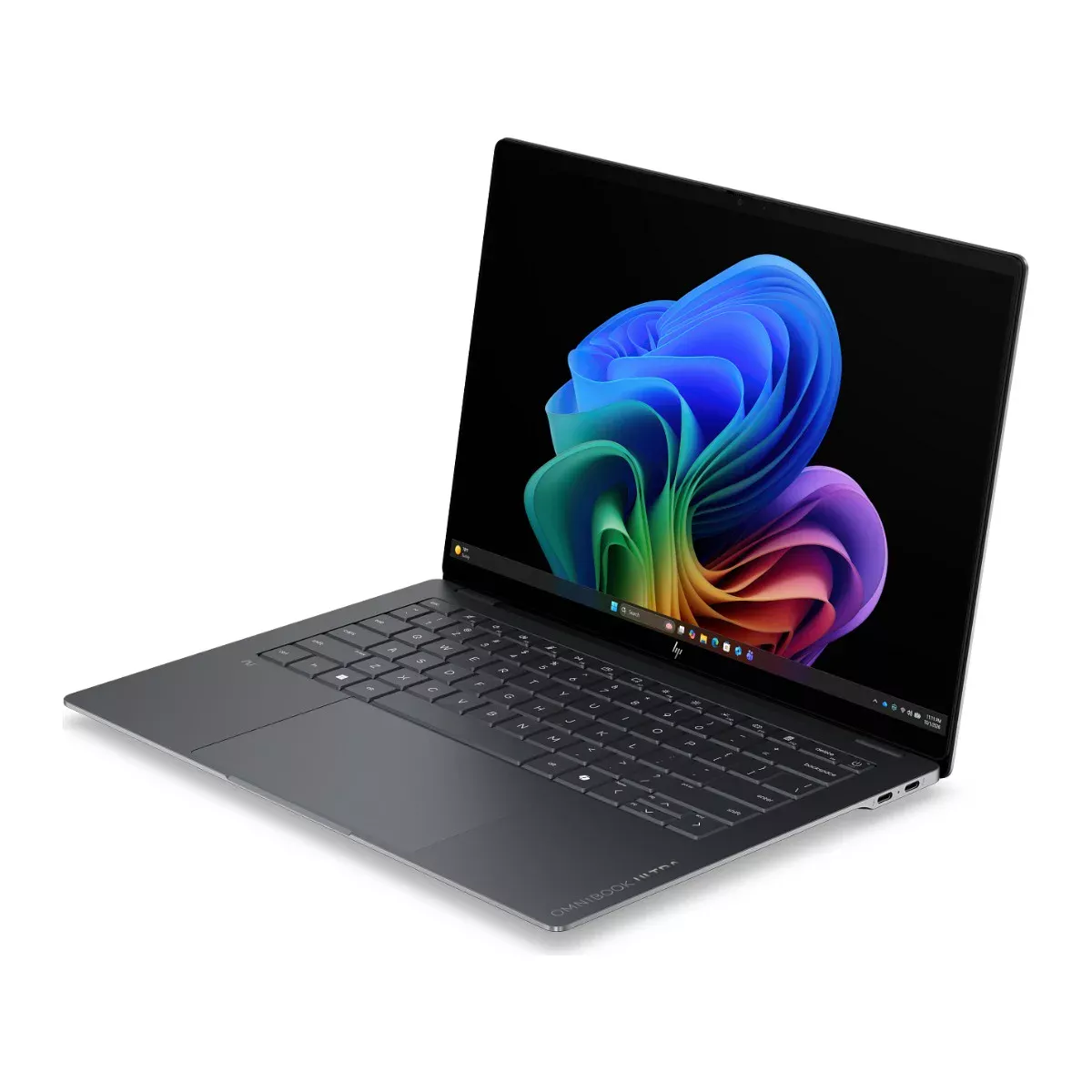 HP OmniBook Ultra 14-kd0225TU 2026, Core Ultra 7 356H, Intel Arc, 32/1 ТБ, 14" 2.8K 120 Гц OLED, Серый — изображение 2