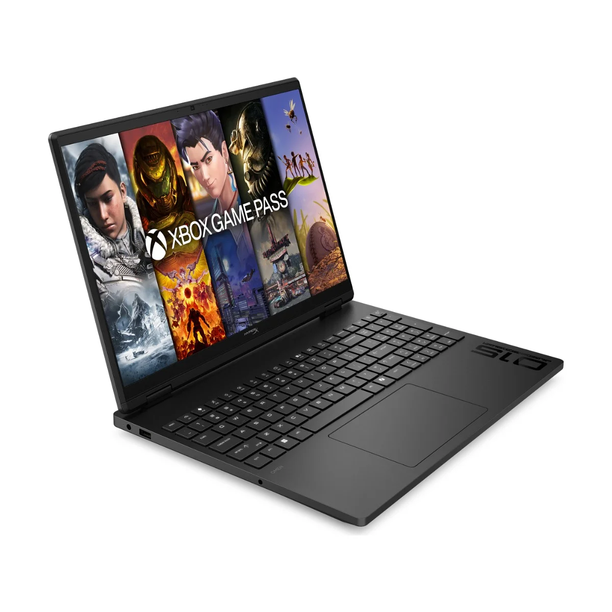 HP OMEN 15-ga0143TX 2026 (глоб. HyperX OMEN 15), Core Ultra 7 255HX, RTX 5070, 16/1 ТБ, 15.3" 2.5K 180 Гц, Чёрный — изображение 3