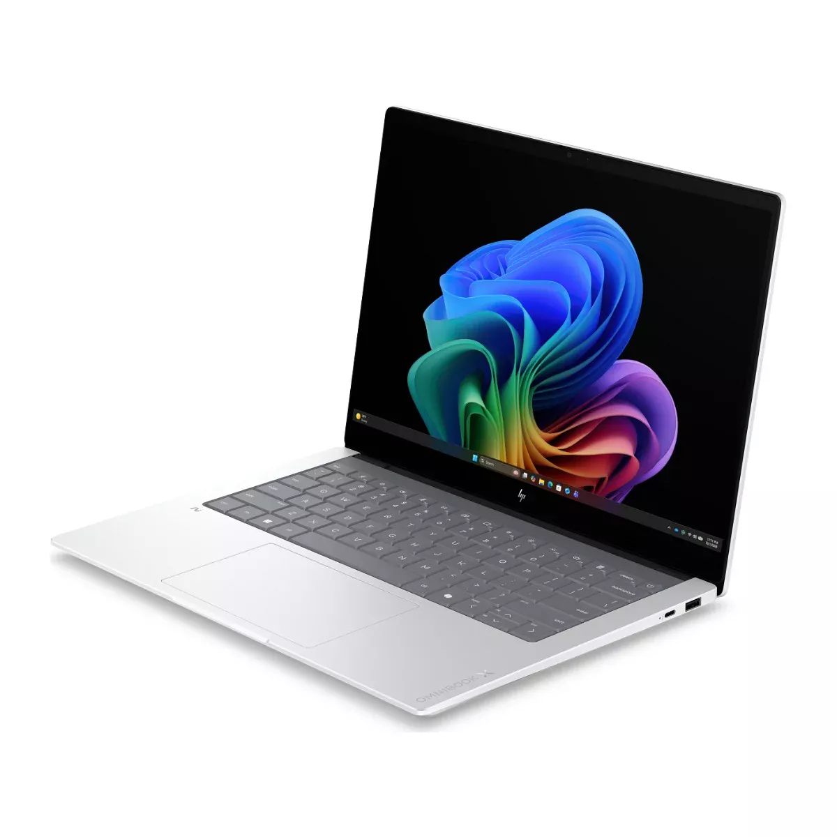 HP OmniBook X 14-ka0005TU 2026, Core Ultra 7 356H, Intel Arc, 32/1 ТБ, 14" 2.8K 120 Гц OLED, Серебристый — изображение 2