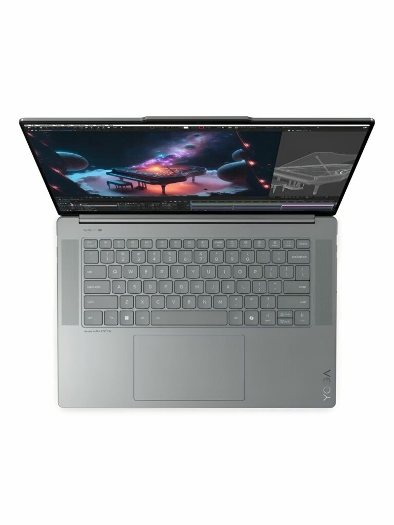 Lenovo Yoga Air Aura 15S 2025 (глоб. Yoga Slim 7i Aura Edition 15), Core Ultra 7 258V, Intel Arc, 32/1 ТБ, 15.3″ 2.8K 120 Гц, Серебристый