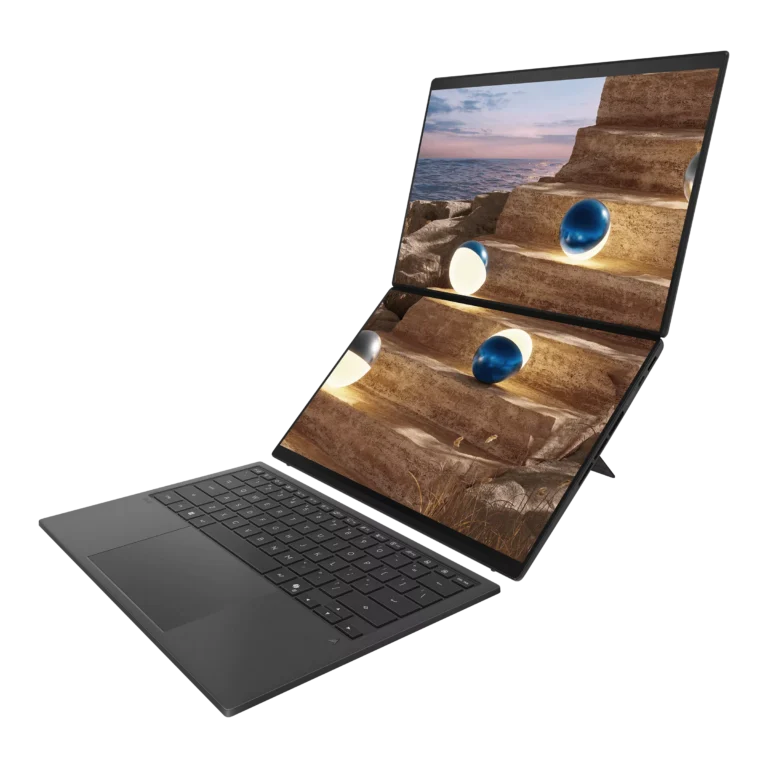 Asus Zenbook 14 Duo 2026 (глоб. Zenbook Duo 2026), Core Ultra X7 358H, Intel Arc, 32/1 ТБ, 14″ 2.8K 144 Гц OLED, Серый