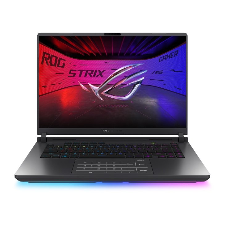 Asus ROG Strix G16 2025 G615LP, Core Ultra 9 290HX, RTX 5070, 32/1 ТБ, 16" 2.5K 300 Гц, Чёрный