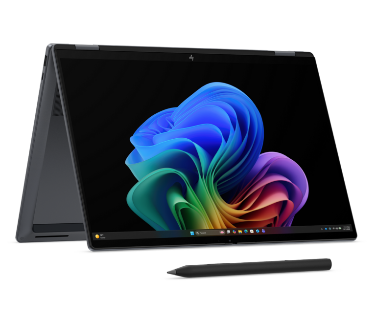 HP OmniBook X 14-kb0004TU 2026 (глоб. OmniBook X Flip 14), Core Ultra 7 356H, Intel Arc, 32/1 ТБ, 14″ 2.8K 120 Гц OLED, Серый + стилус