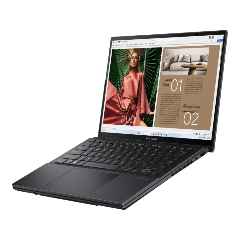 Asus Zenbook 14 Duo 2025 UX8406MA (глоб. Zenbook Duo 2025), Core Ultra 9 285H, Intel Arc, 32/1 ТБ, 14″ 2.8K 120 Гц OLED, Чёрный