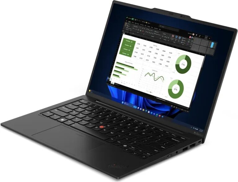 Lenovo ThinkPad X1 Carbon Gen 12, Core Ultra 5 125H, Intel Arc, 32/512 ГБ, 14″ 2.8K 120 Гц OLED, 4G, Чёрный