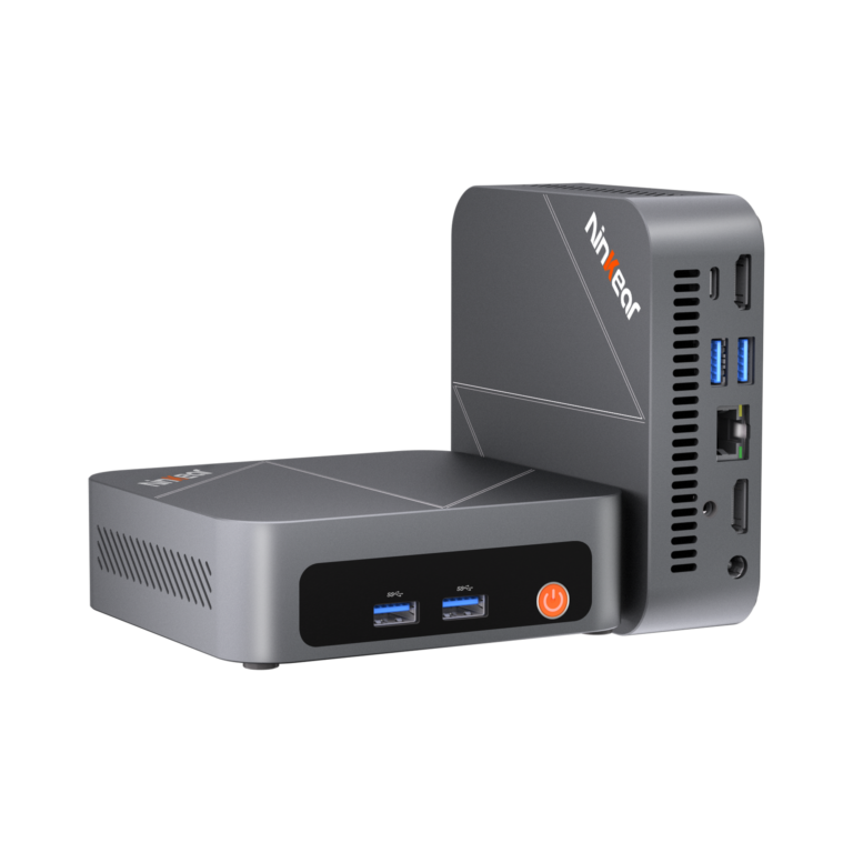 Мини-ПК Ninkear M7, Ryzen 5 7430U, Radeon, 16/512 ГБ, Серый