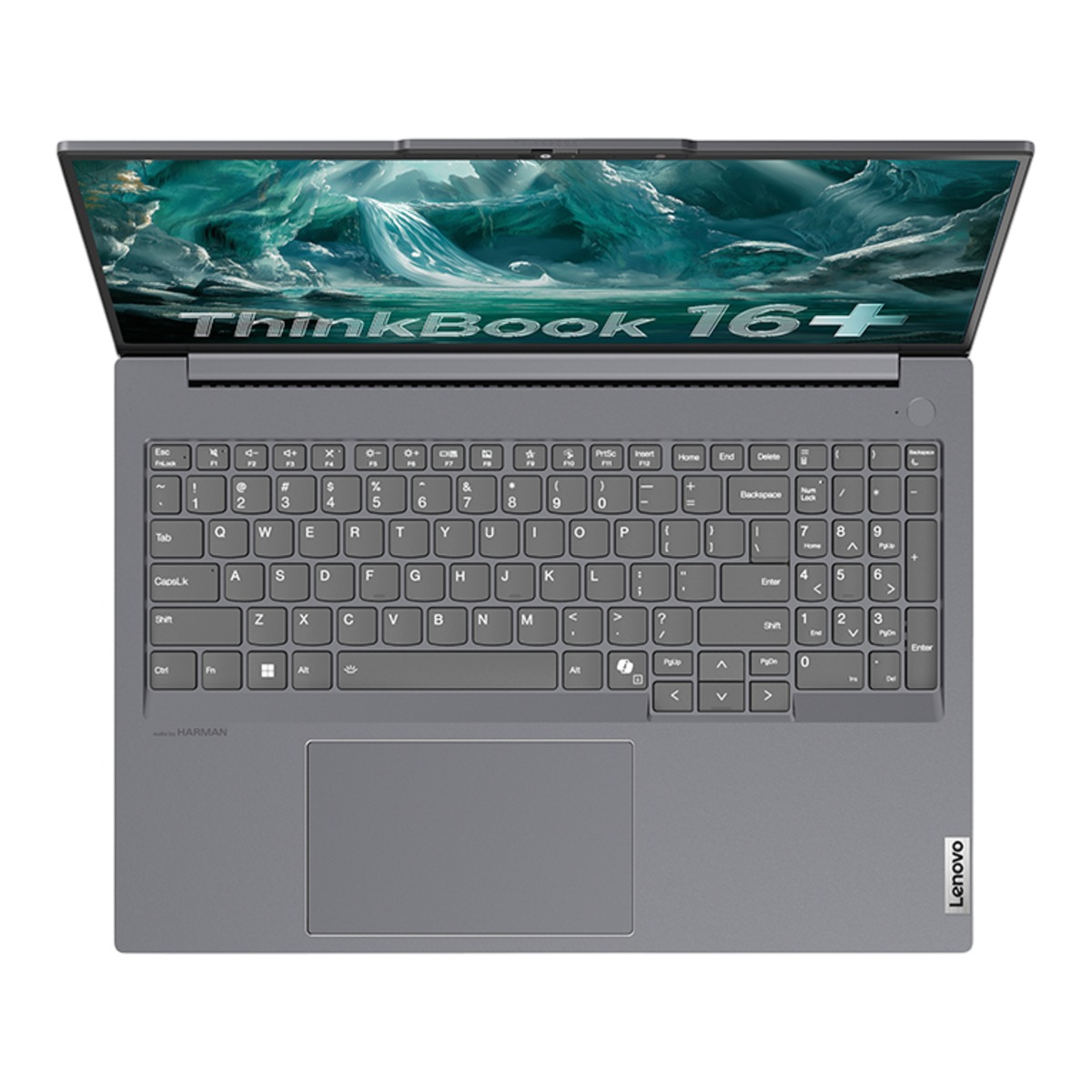 Lenovo ThinkBook 16+ 2025 (глоб. ThinkBook 16 G7+ IAH), Core Ultra 5 225H, Intel Arc, 32/1 ТБ, 16" 3.2K 165 Гц, Серый — изображение 2