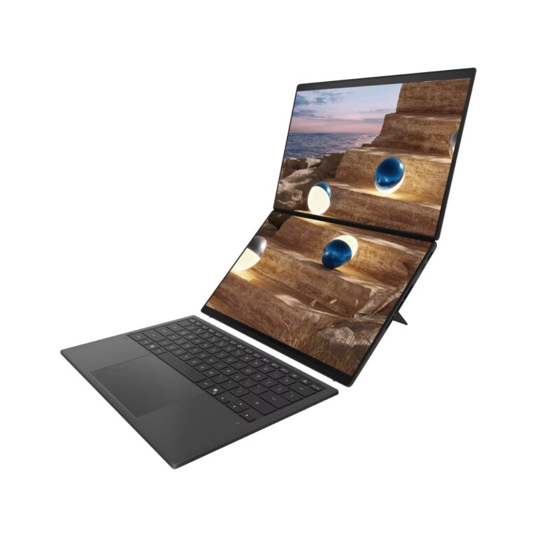 Asus Zenbook 14 Duo 2026 (глоб. Zenbook Duo 2026), Core Ultra X7 358H, Intel Arc, 32/1 ТБ, 14″ 2.8K 144 Гц OLED, Серый