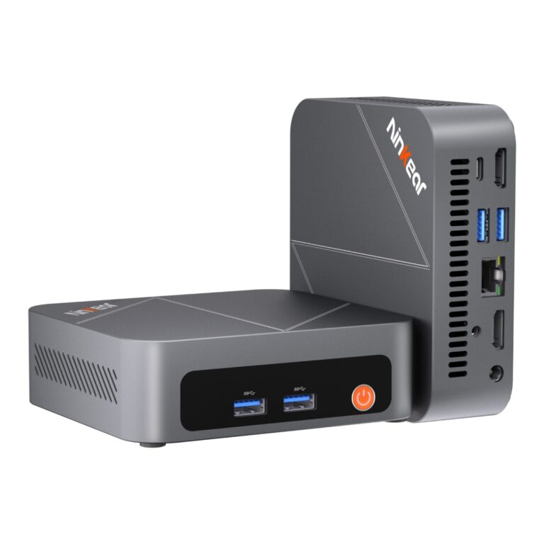 Мини-ПК Ninkear M7, Ryzen 5 7430U, Radeon, 16/512 ГБ, Серый