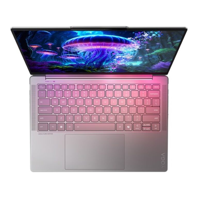 Lenovo Yoga Air 14 Aura 2026 (глоб. Yoga Slim 7i Aura Edition), Core Ultra 7 258V, Intel Arc, 32/1 ТБ, 14″ 2.8K 120 Гц OLED, Серебристый